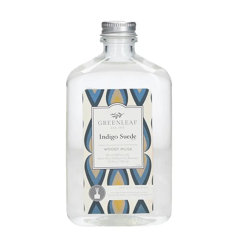 Reed-Diffuser Öl Greenleaf - Indigo Suede, 250ml