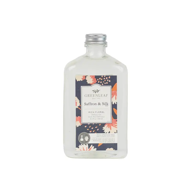 Reed-Diffuser Öl Greenleaf - Saffron & Silk, 250ml