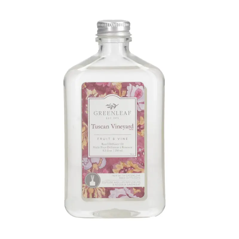 Reed-Diffuser Öl Greenleaf - Tuscan Vineyard, 250ml