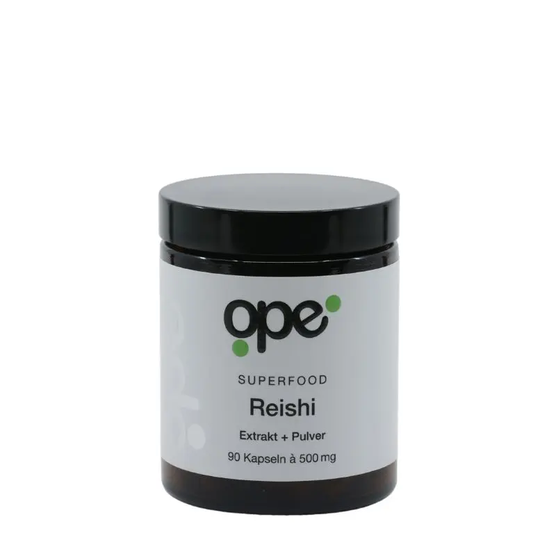 Reishi Extract + Pulver Kapseln (100 Stk)