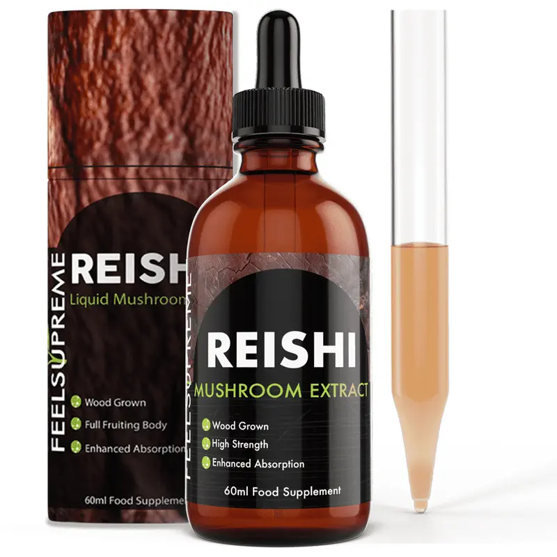 Reishi-Pilz-Flüssigkeit | Hochdosiert | 60 ml