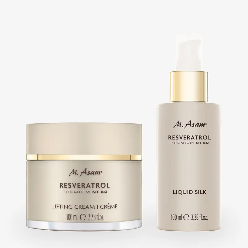 RESVERATROL PREMIUM NT50 Anti Aging Pflege-Set – 2-teilig