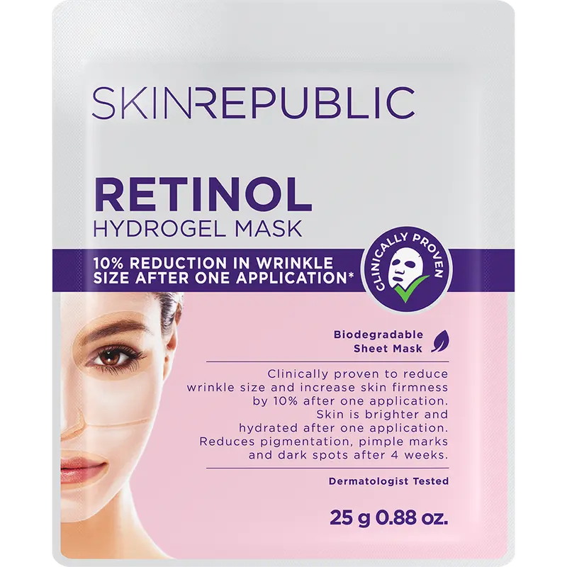 Retinol Hydrogel Gesichtsmaske – Anti-Aging