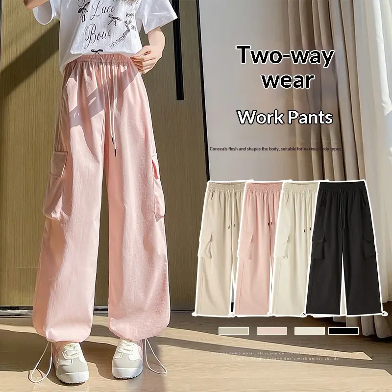 Retro Cargo Hose für Damen im Street Style