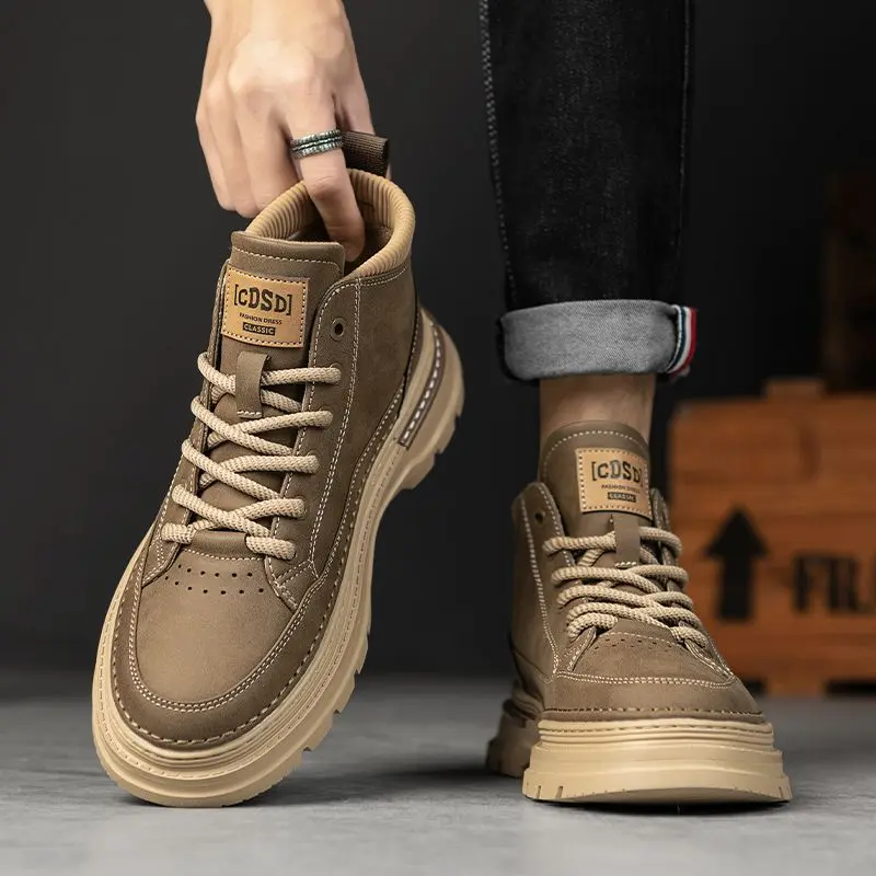 Retro-High-Top-Schuhe für Herren