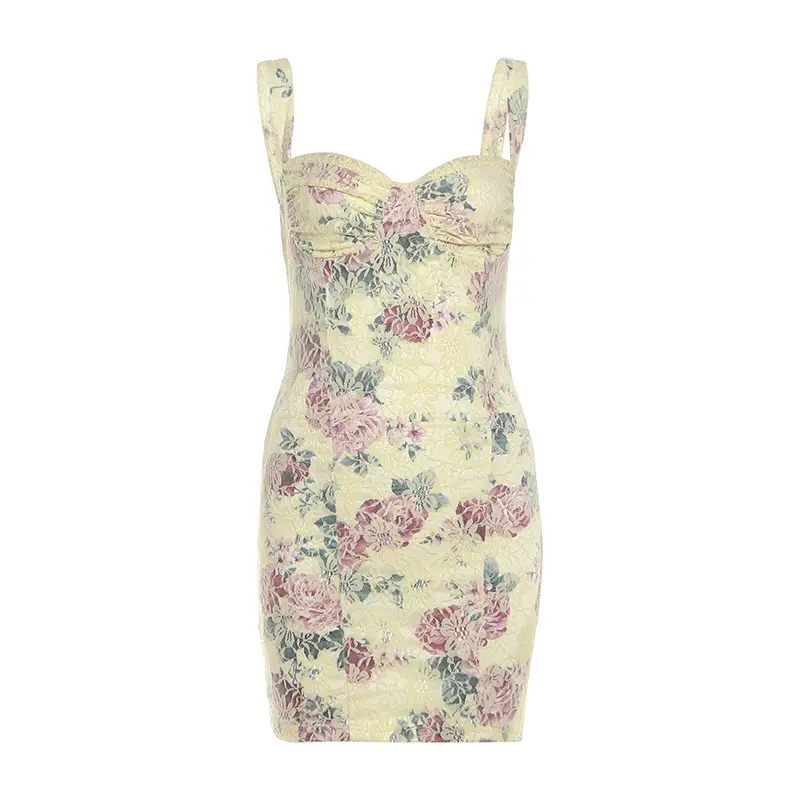 Retro Minikleid mit Print