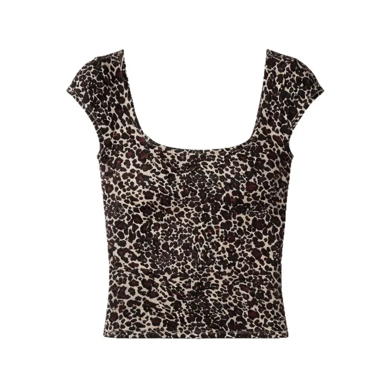 Retro Polka-Dot Tanktop mit eckigem Ausschnitt