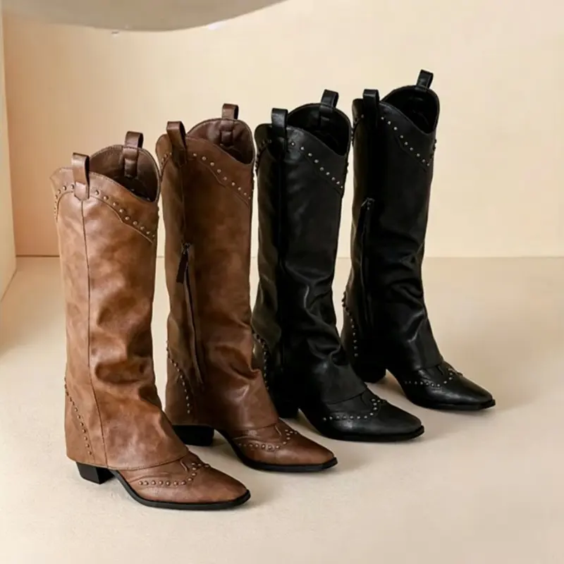 Retro Western Boots