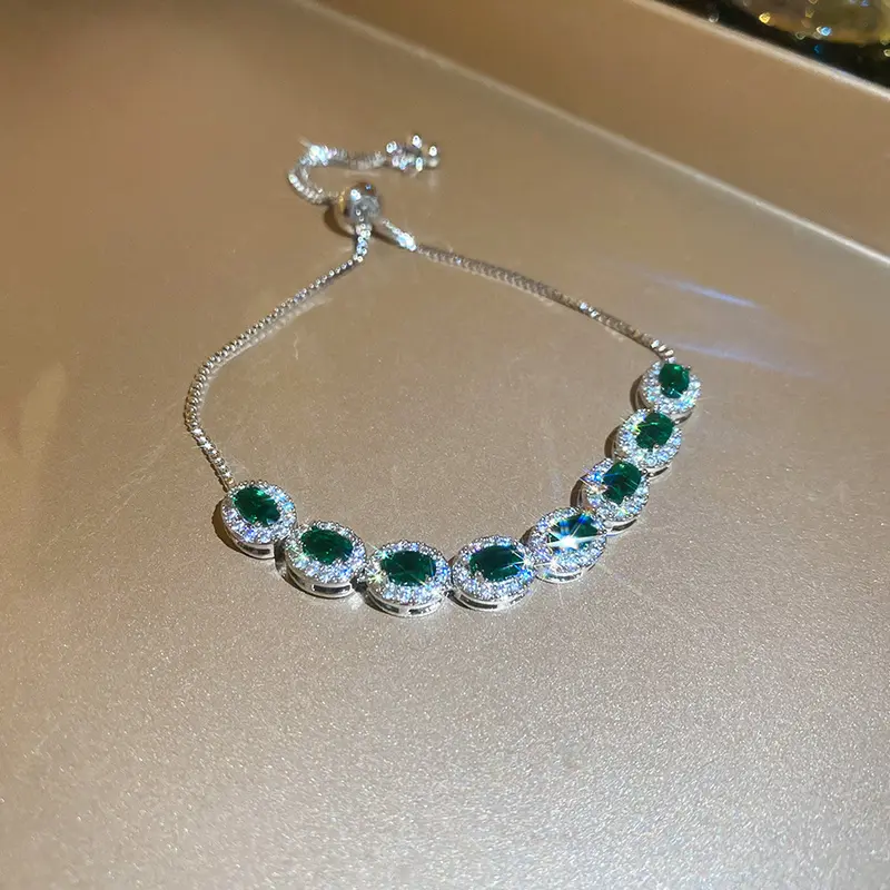 Rhombus Zirkon Armband für Damen