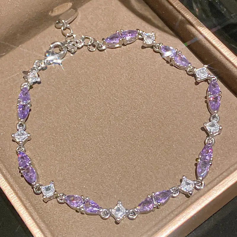 Rhombus Zirkonia Armband