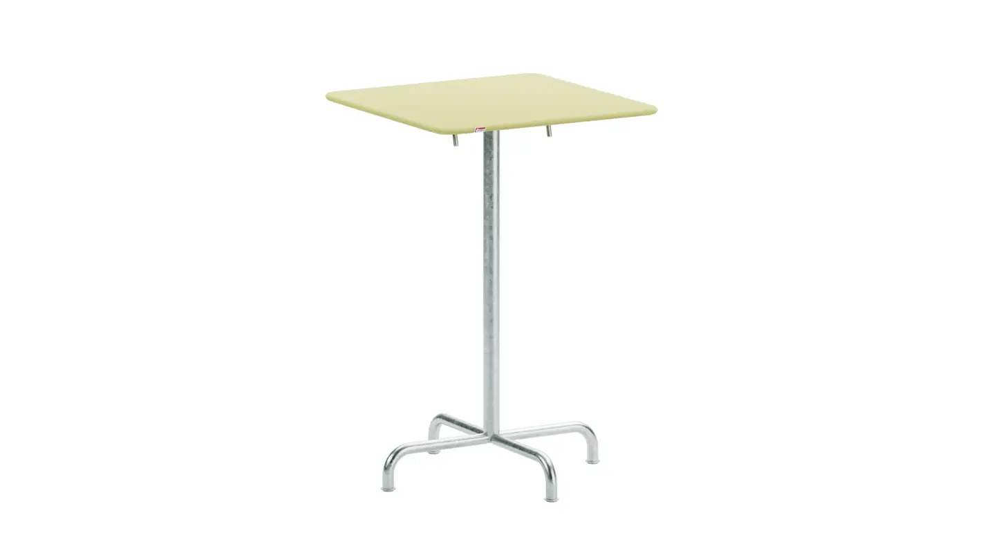 Rigi Metall-Stehtisch Outdoor 70x70 / 110 klappbar