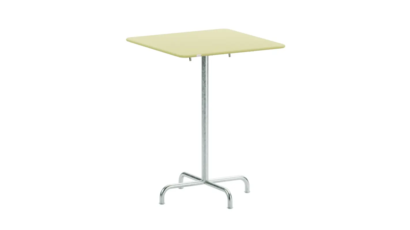 Rigi Metall-Stehtisch Outdoor 80x80 / 110 klappbar