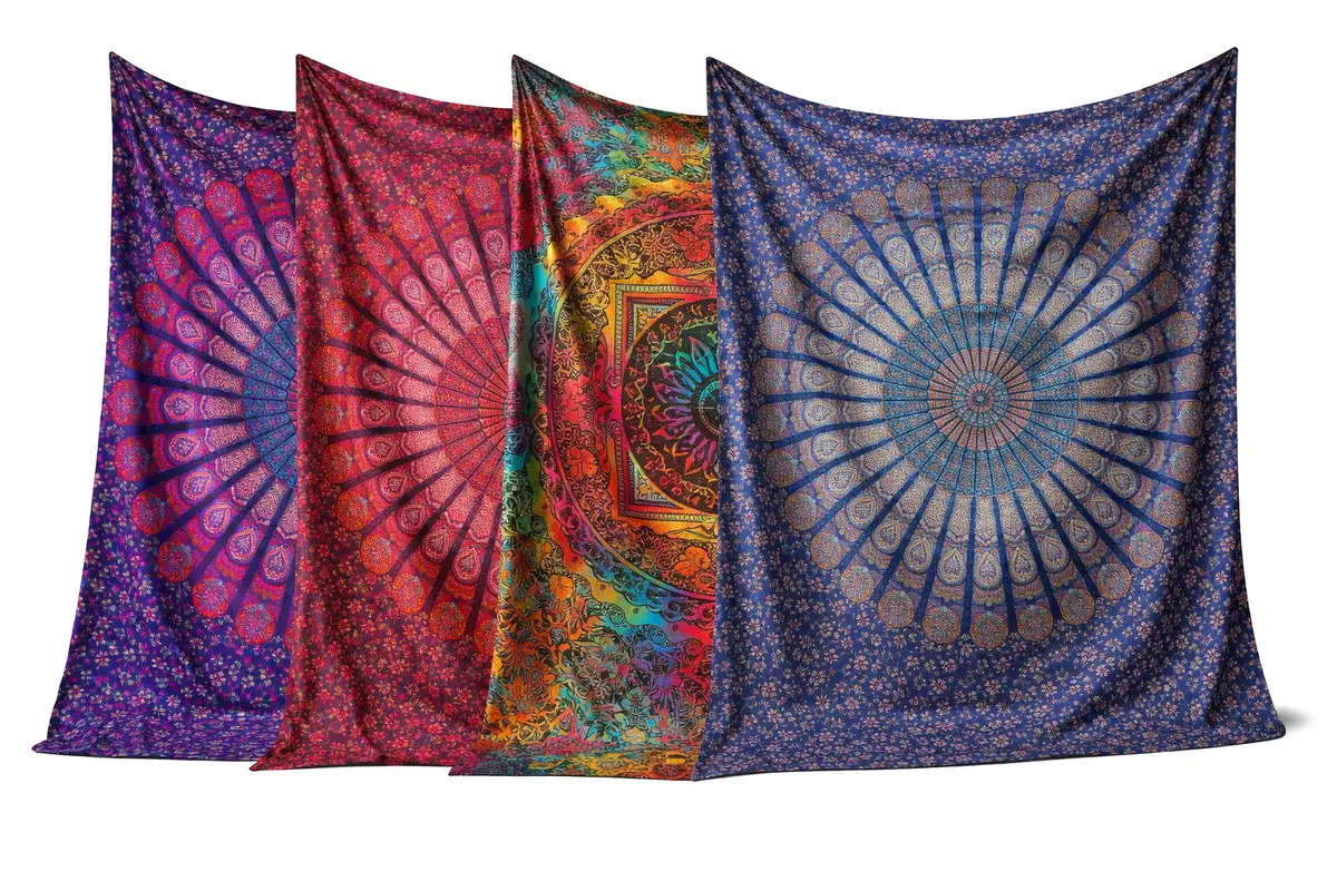 Ritualtuch, Wandtuch, Mandala 200x220cm