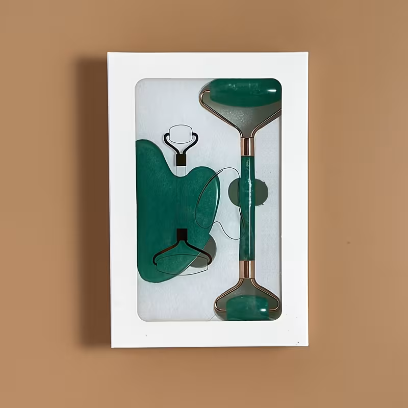 Rituel "Éclat Végétal" - Set de Soin Visage Raffermissant en Jade