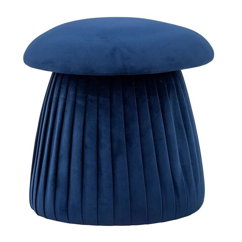 Roberta Pouf, Blue, Recyceltes Polyester