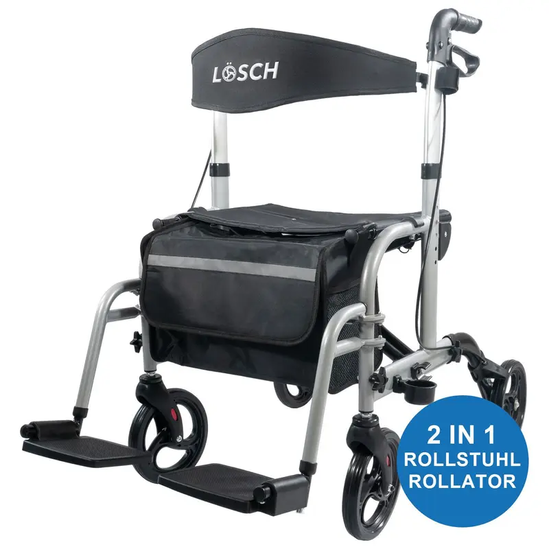 Rollator & Rollstuhl Twin 2in1