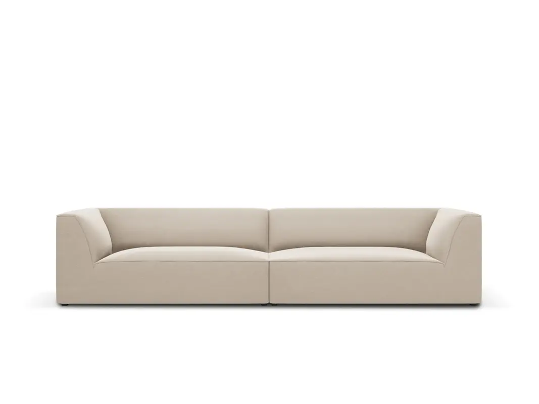 Ruby Velour Sofa 4 Sitzer