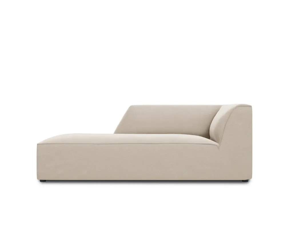 Ruby Velour Sofa Chaise Lounge links 1 Sitz