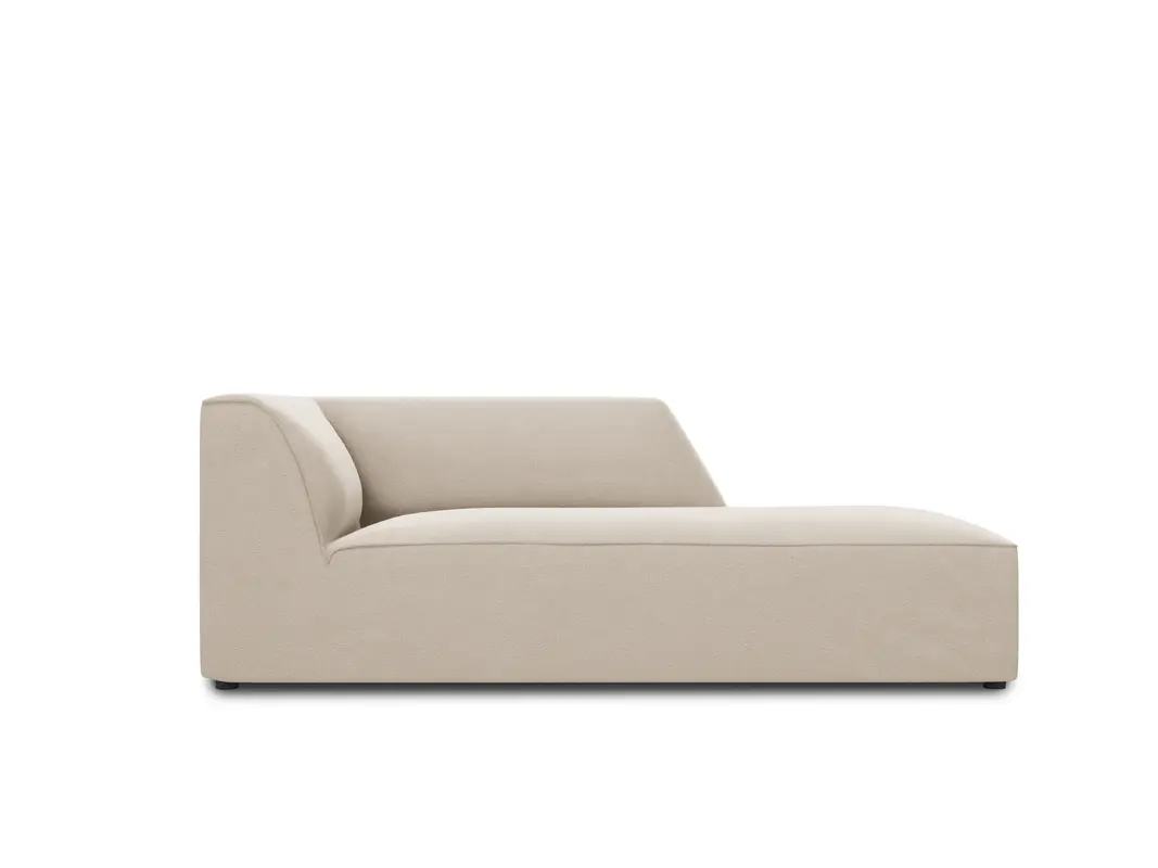 Ruby Velour Sofa Chaise Lounge rechts 1 Sitz