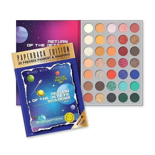 Rude Cosmetics, Return of the Jet  Eyeshadow Palette (vegan)