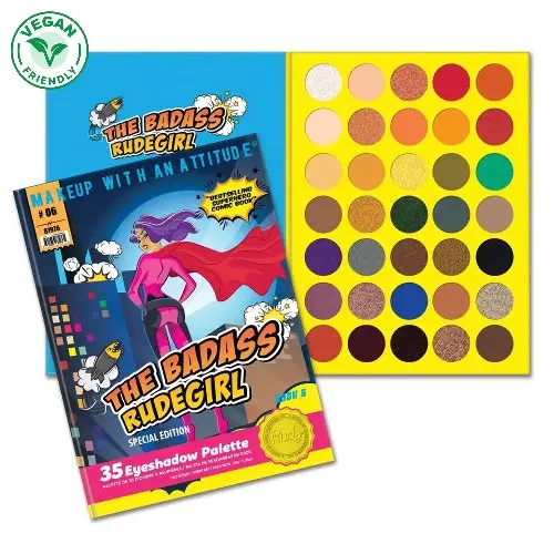Rude Cosmetics The Badass Rudegirl Eyeshadow Palette (vegan)