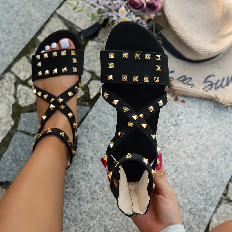 Runde Sandalen