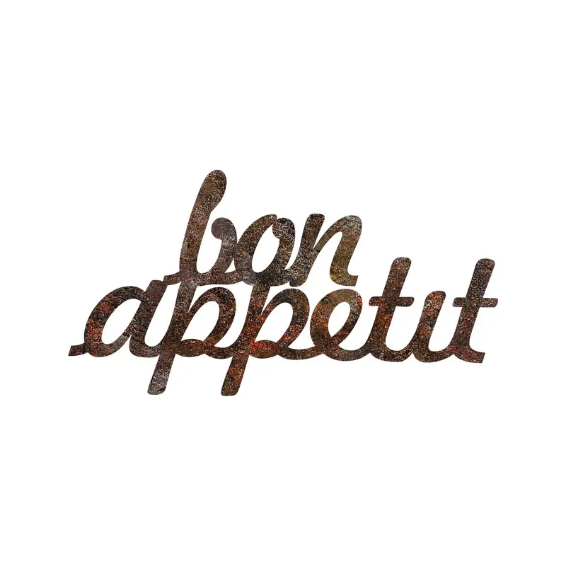 Rusty Bon Appetit Wanddeko - Antiquation