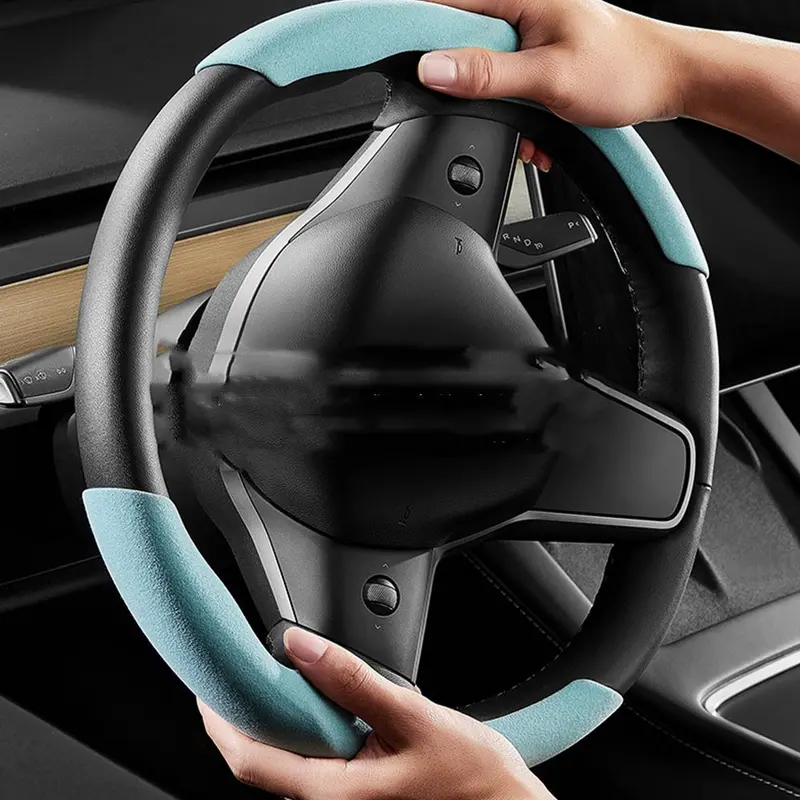 Rutschfeste Lenkradabdeckung für Tesla Model 3/Y