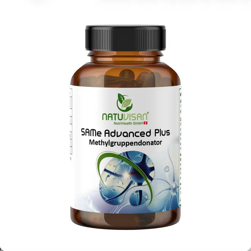 SAMe Advanced Plus 250 mg für Methylierung und Stoffwechsel 60 Kapseln