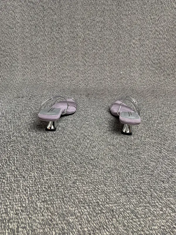 Sandalen mit Riemchen und Nieten, 5cm Keilabsatz