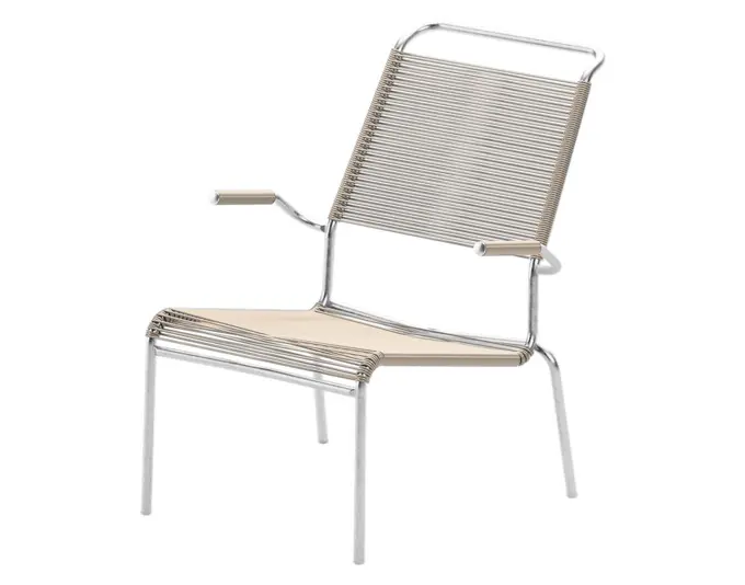 Säntis Lounger Spaghetti mit Armlehne Hochlehner