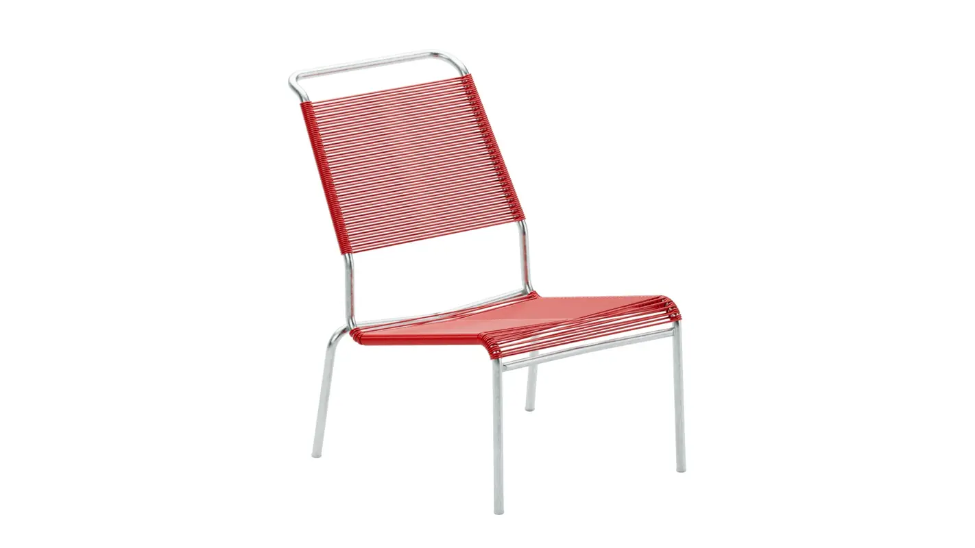 Säntis Spaghetti-Lounger ohne Armlehne Hochlehner
