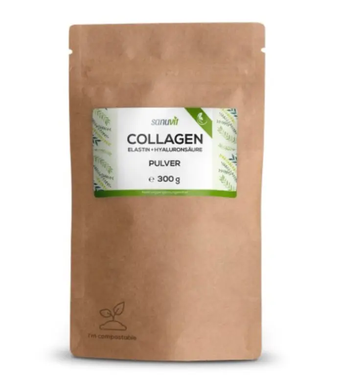 Sanuvit Collagen Hydrolysat Pulver mit Hyaluronsäure 300 g