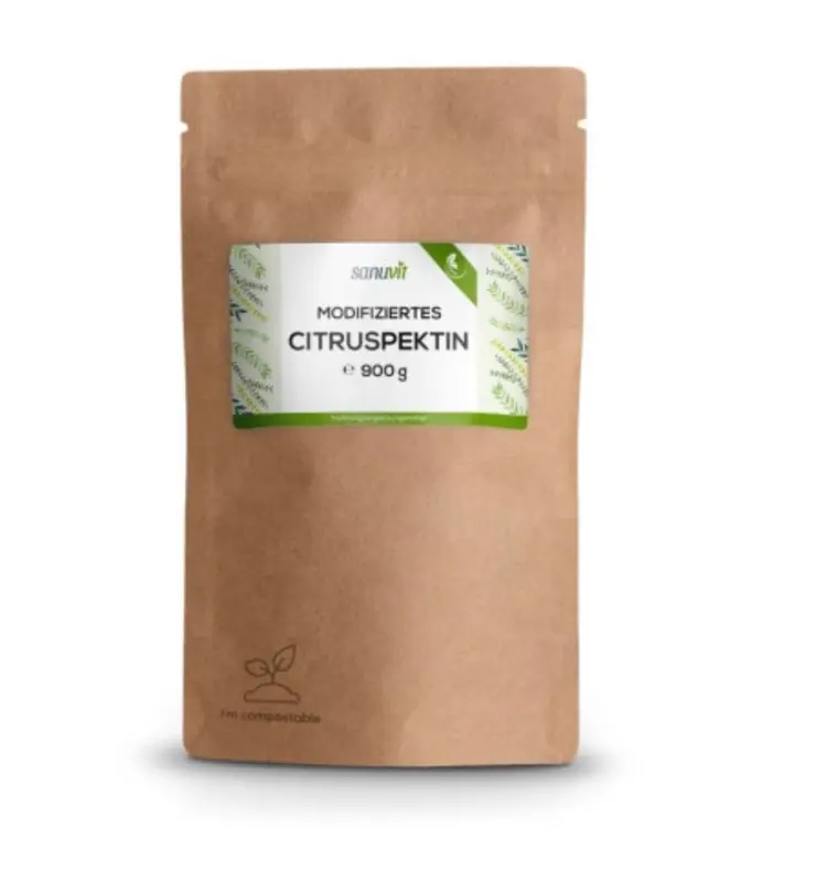 Sanuvit modifiziertes Citruspektin Molekulargewicht auf 10'000 - 15'000 Dalton 900g