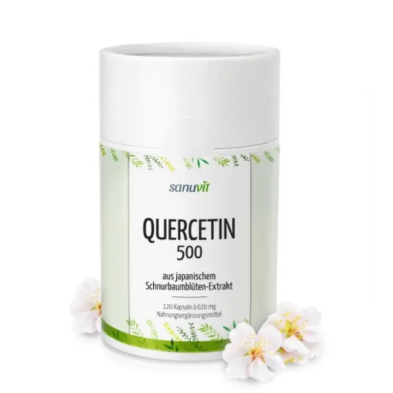 Sanuvit Quercetin hochrein 500 mg - 120 Kapseln
