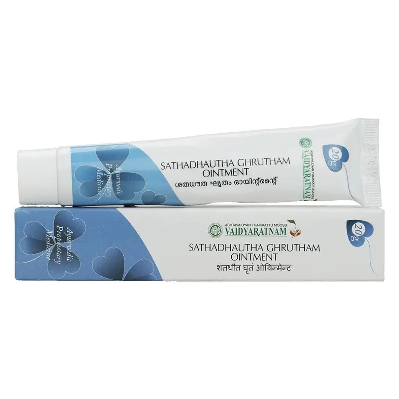 Sathadhautha Ghrutham – Heilsame Salbe 20 g