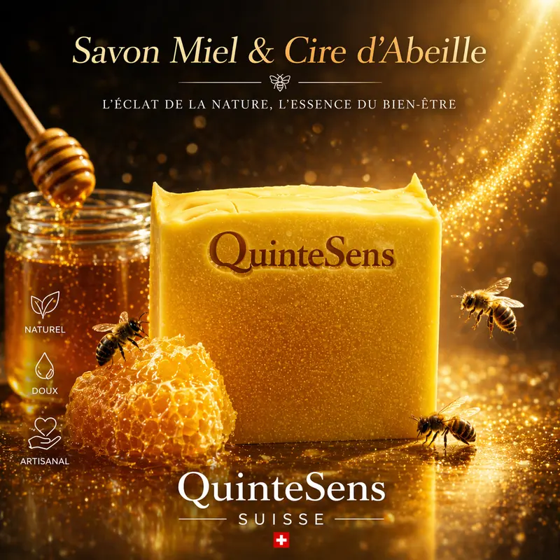 Savon Miel & Cire d'Abeille