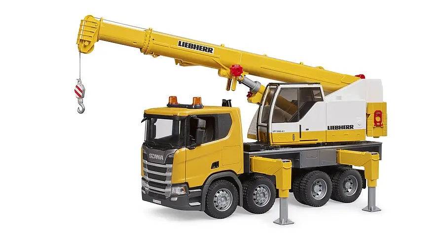 Scania Super 560R Liebherr Kran-LKW mit Light & Sound Modul