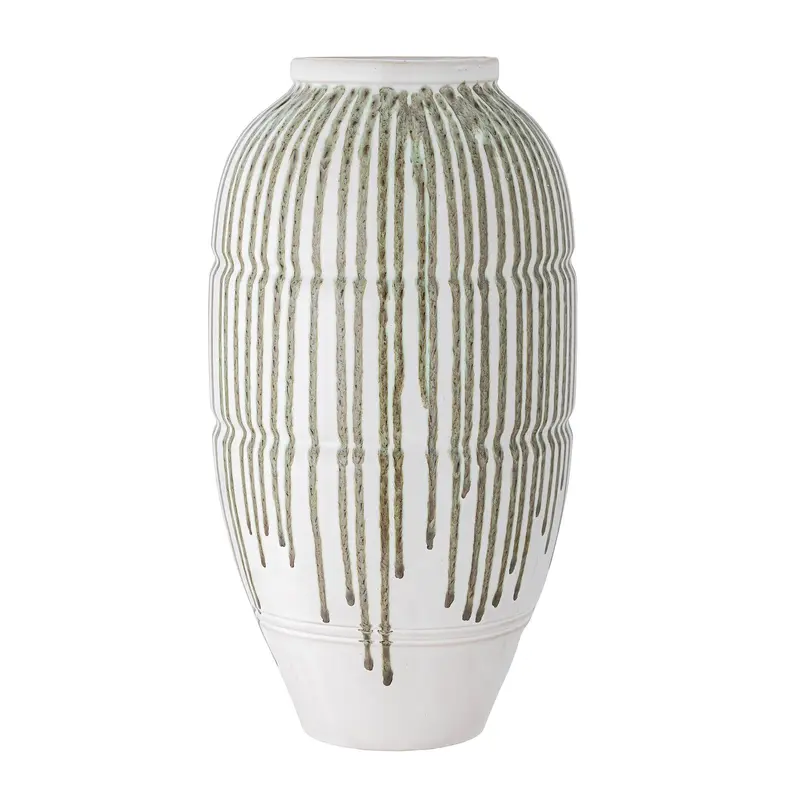 Scarlet Vase, Grün, Steingut