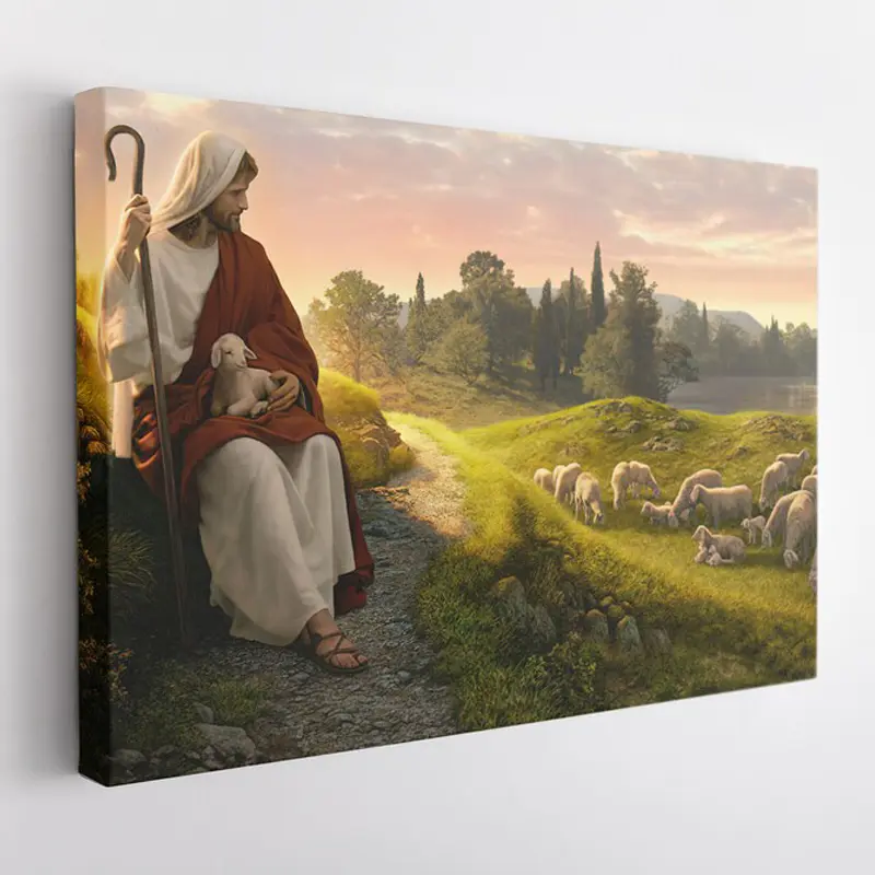 Schäfer Motiv Leinwand