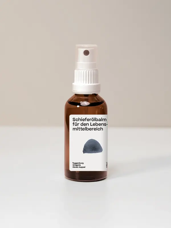 Schieferölbalm für den Lebensmittelbereich