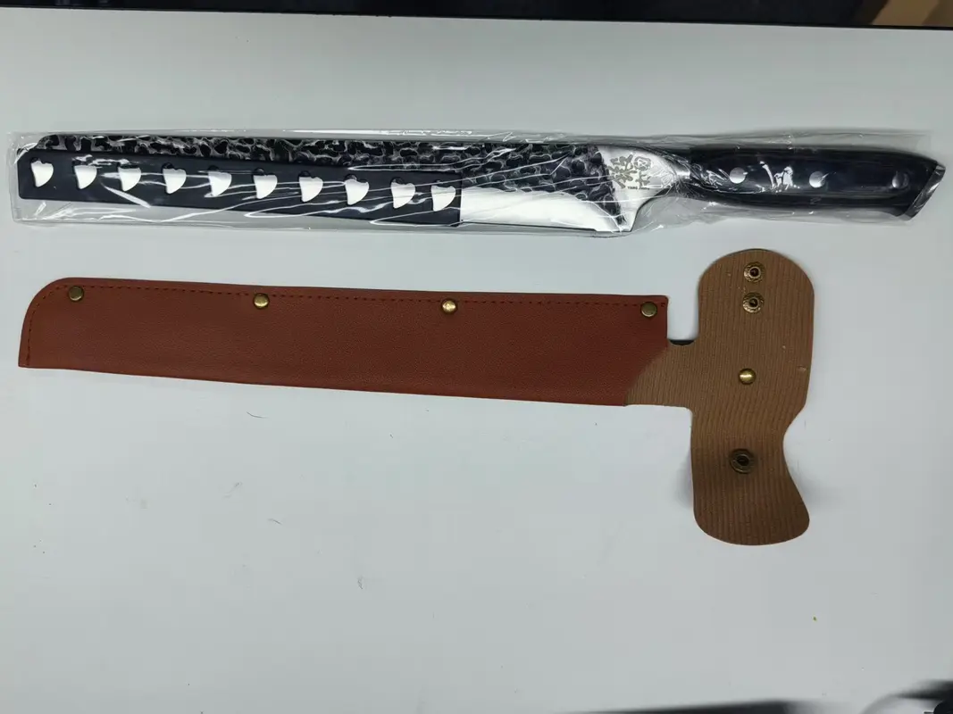 Schmiede-Tranchiermesser aus Karbonstahl, 28 cm
