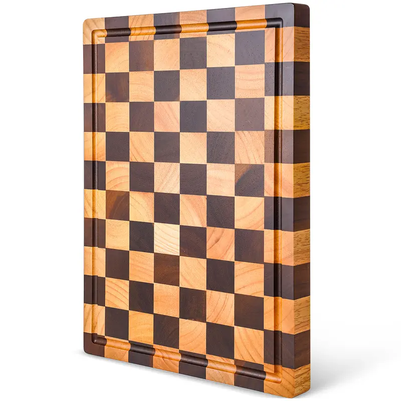 Schneidebrett Lovewood mit Schachbrettmuster