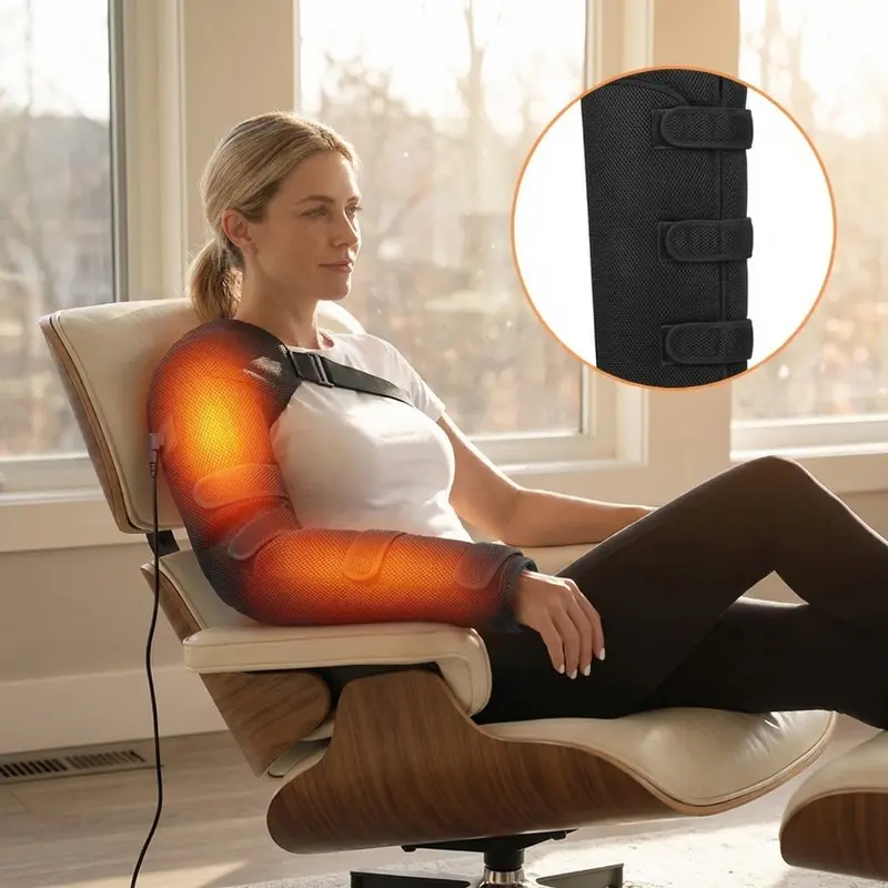 Schulter-Wärme-Wickel mit Massage