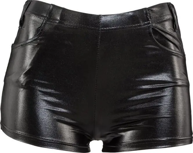 Schwarze Hotpants