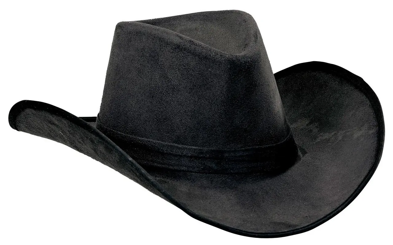 Schwarzer Cowboyhut