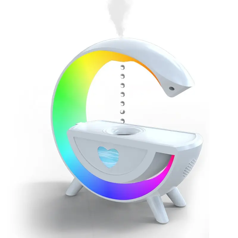 Schwebetropfen-Luftbefeuchter «AquaG» · Anti-Gravity mit RGB-Licht