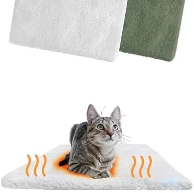 Selbstheizende Katzendecke, Weiss, Für Katzen