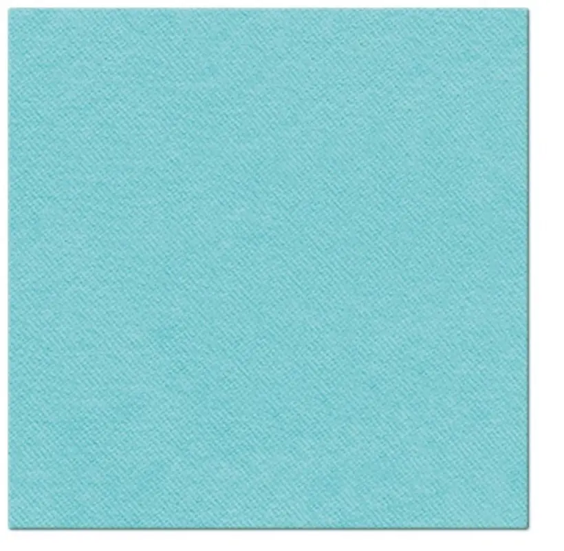 Servietten Dinner 50x Unifarbe mint, 40x40cm