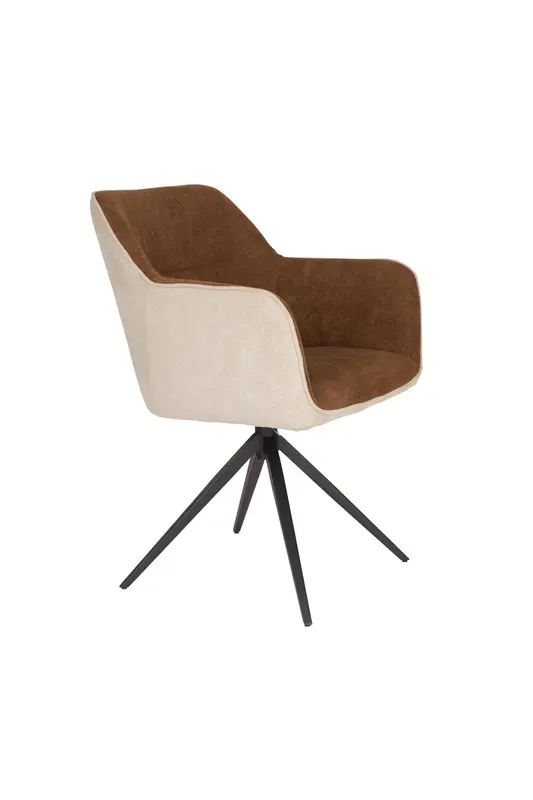 Sessel Daley Beige/Braun